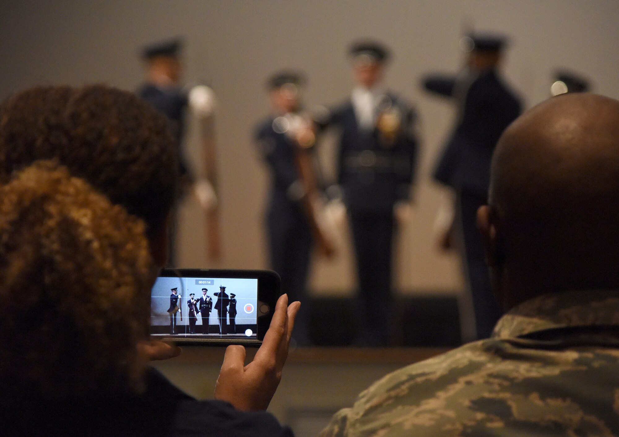 USAF Honor Guard Drill team documentary premier