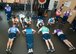 U.S. Airmen at the 20th Force Support Squadron main fitness center perform pushups while fitness assessment augmentees observe form at Shaw Air Force Base, S.C., Feb. 12, 2018.