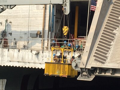 USNS Fall River Completes Voyage Repair in Thailand