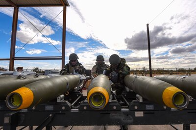 Bomb-Building Airmen Sustain Lethality at Readiness Exercise