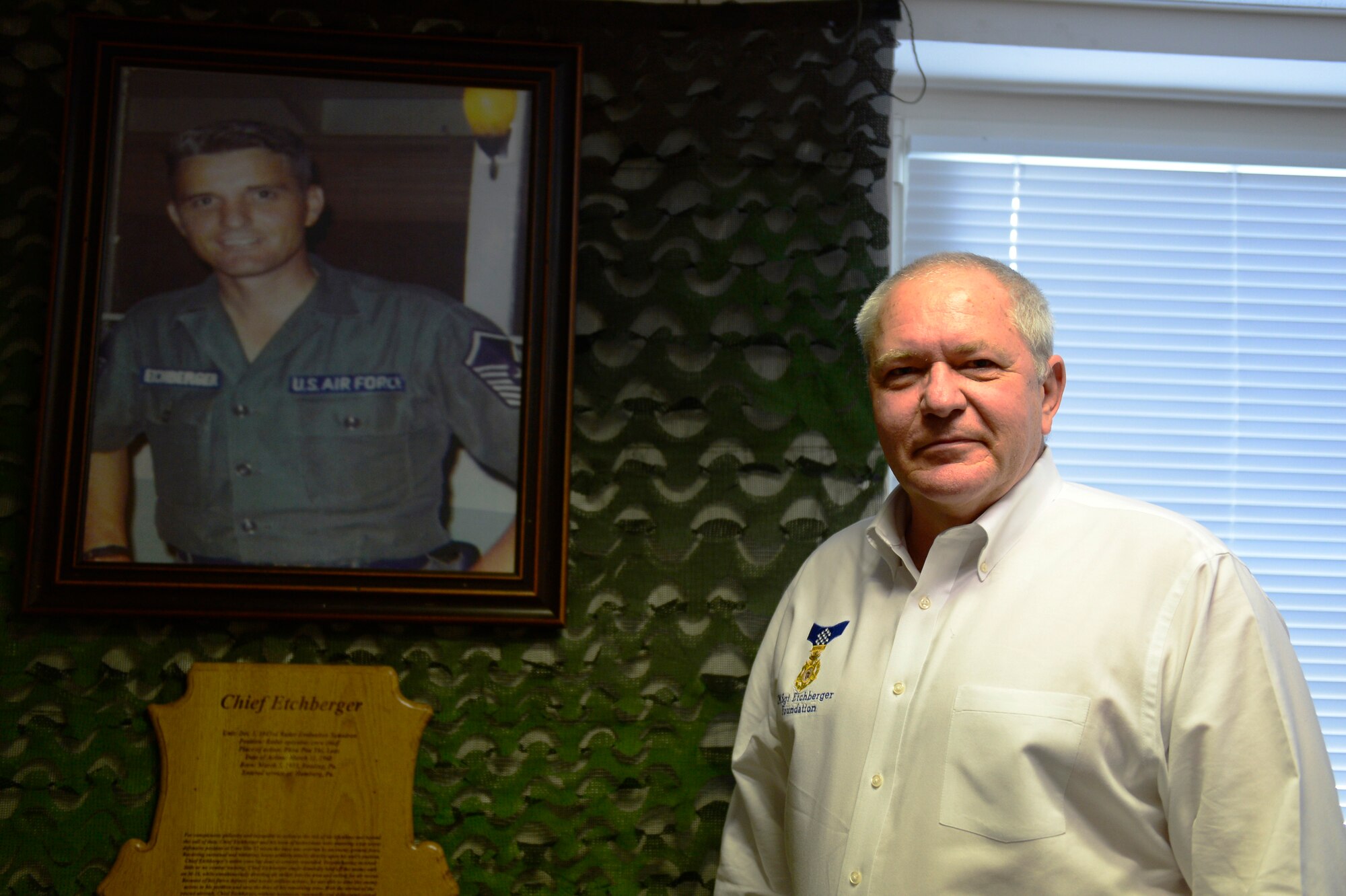 Etchberger recently started a foundation in honor of his father, which helps support families of Airmen.