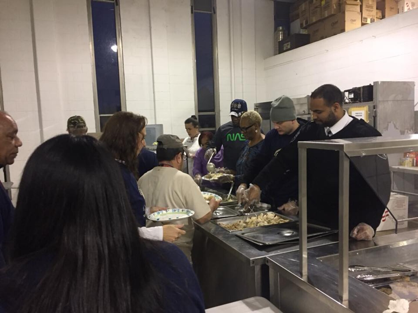 Distribution Headquarter employees volunteer to help homeless vets during annual Homeless Vet Stand Down