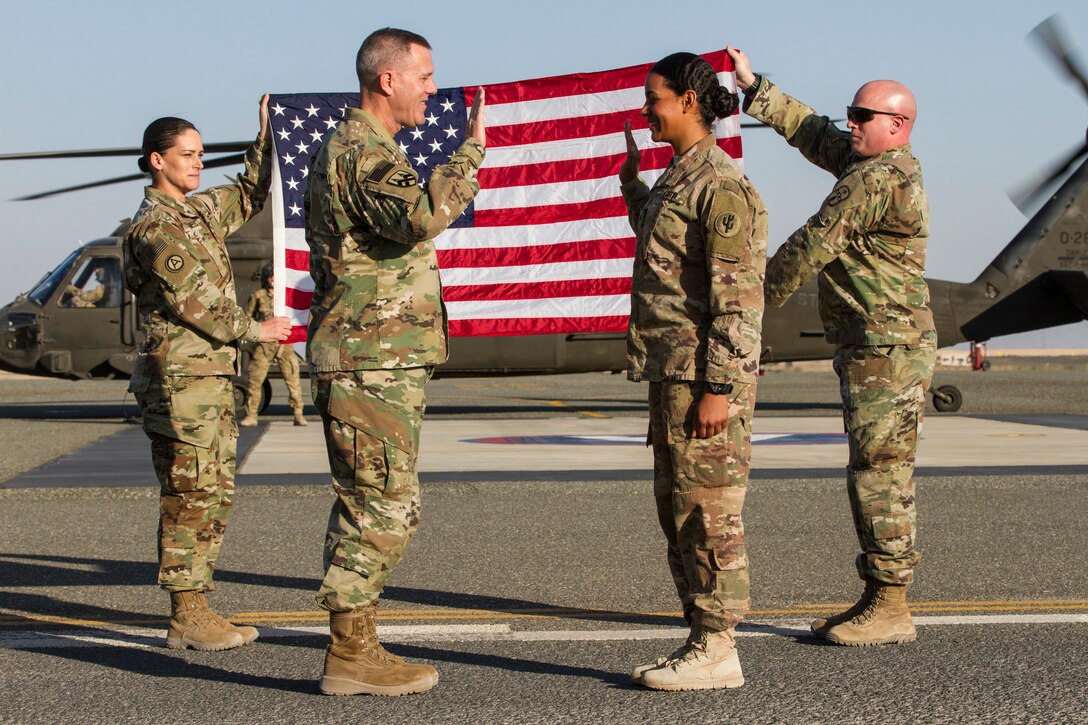 Army Reserve General Officers visit K-Crossing