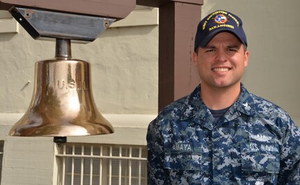 Petty Officer 1st Class Juan Amaya, Navy Recruiting District San Antonio Navy ROTC program coordinator, has been selected Sailor of the Year for NRD San Antonio. Amaya, a San Antonio native, was one of four finalists within NRD San Antonio for the award. The award is given to a superior petty officer within a Navy command who best represents the large number of dedicated Sailors serving in a particular type of duty as assigned.