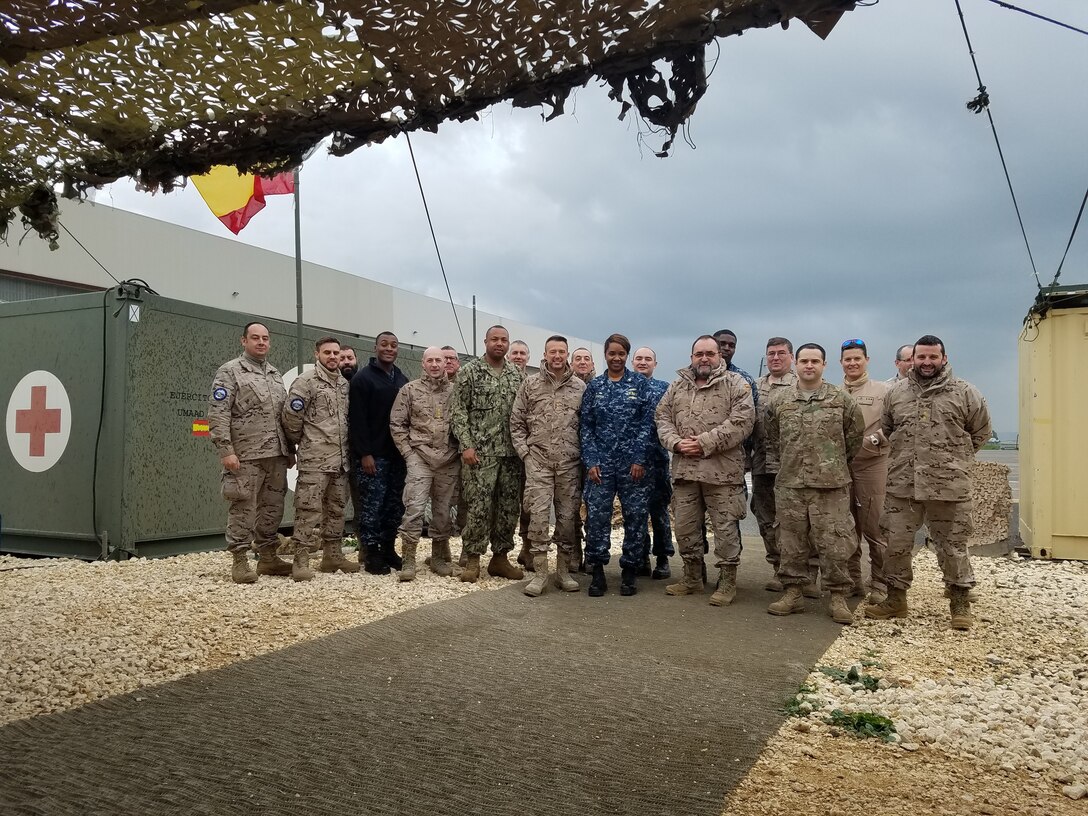 DLA Distribution Sigonella military meets with Spanish partners