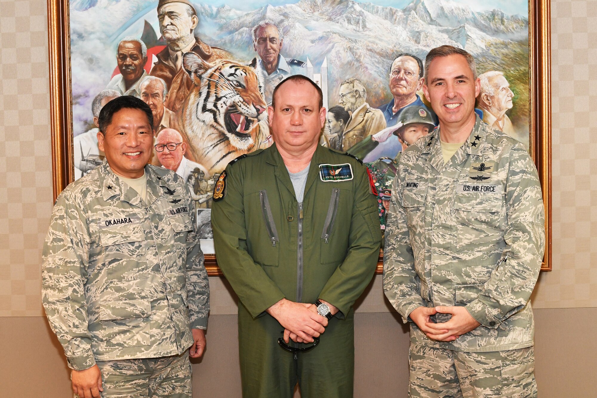 Royal Air Force's Chief of Staff Capability Visits Team Vandenberg