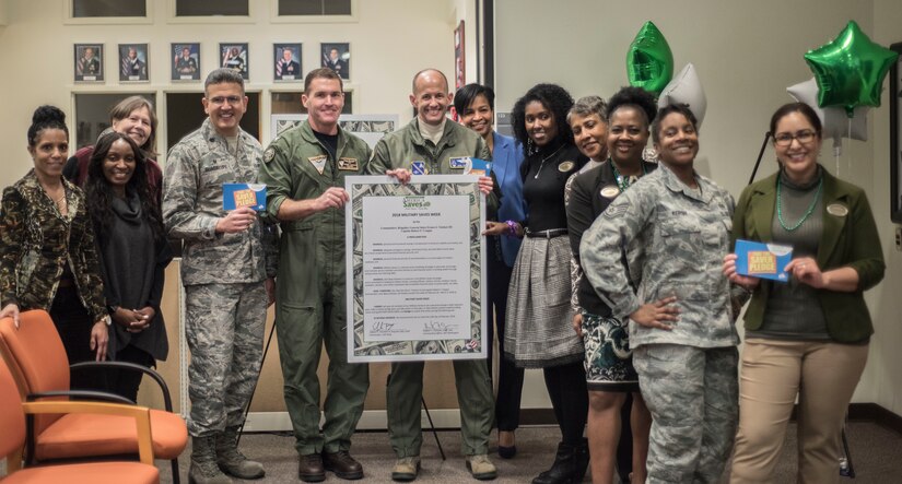 Military Saves Week Proclamation Signing