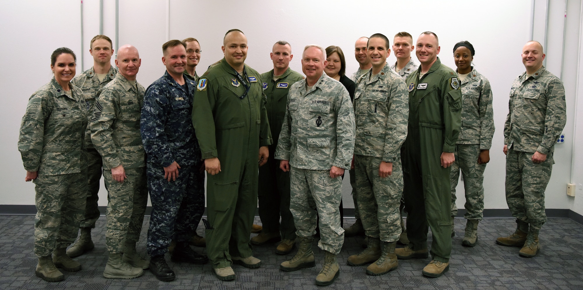 20th Air Force Command Team Visits Kirtland