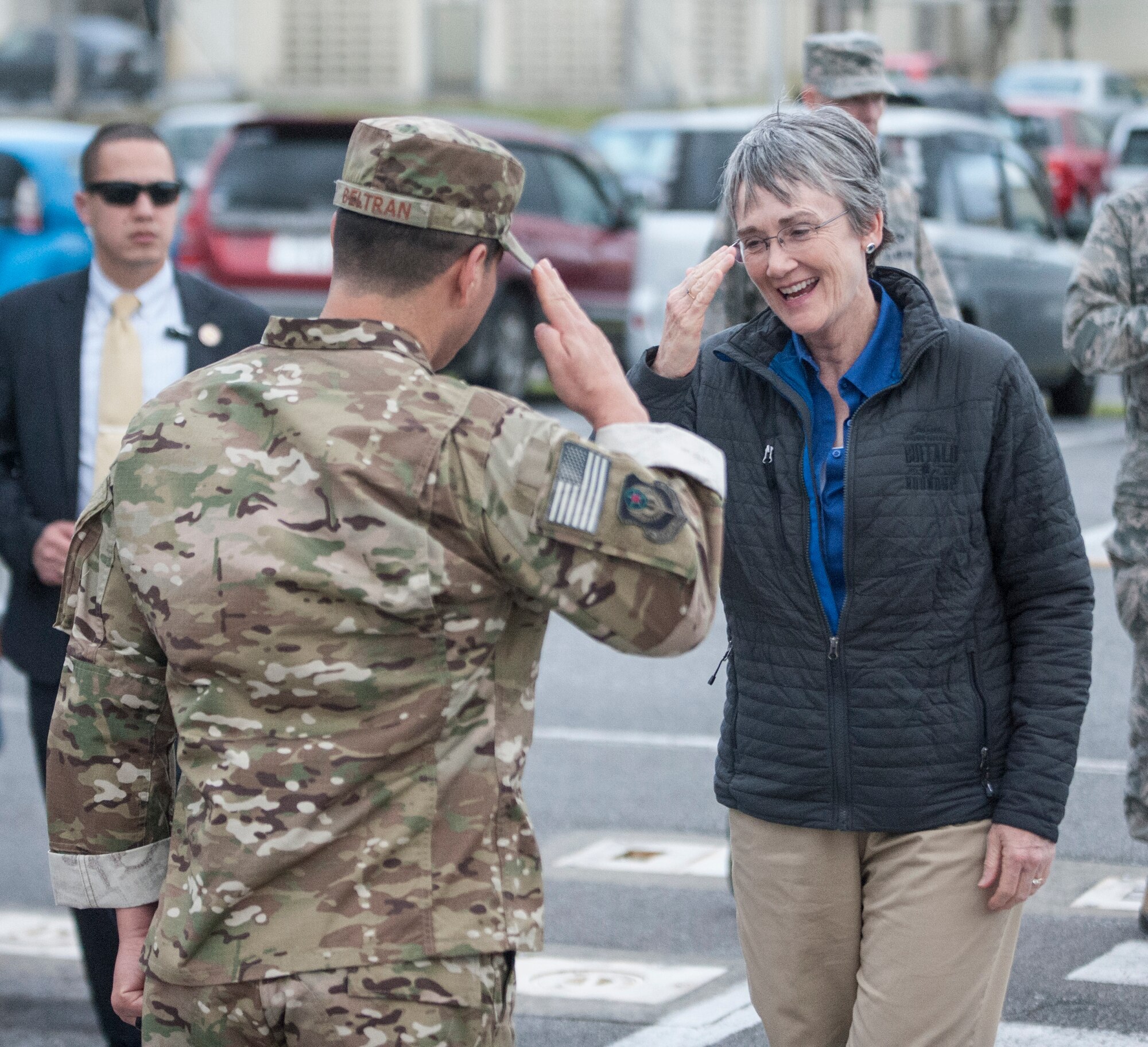 SECAF visits the 353rd Special Operations Group