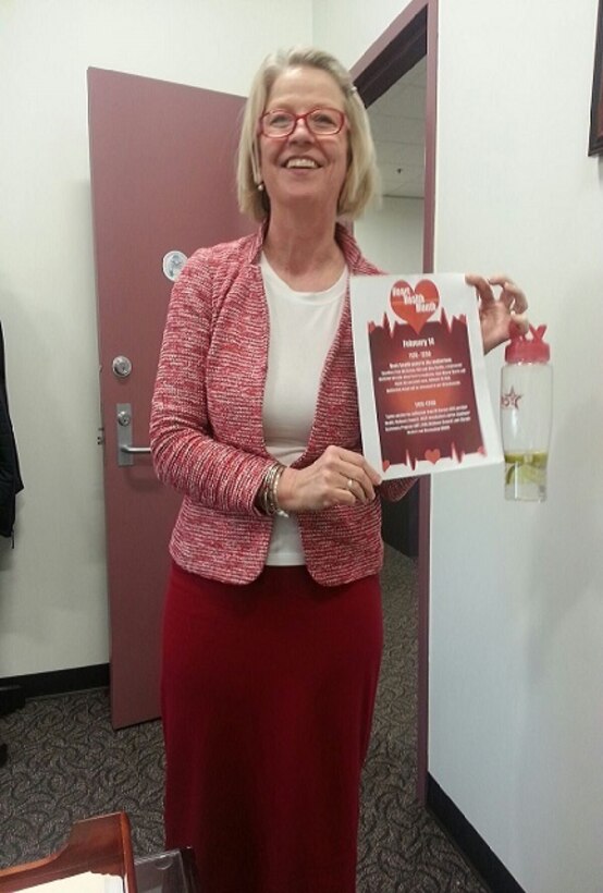 Brenda Minnema promotes Heart Health Month.