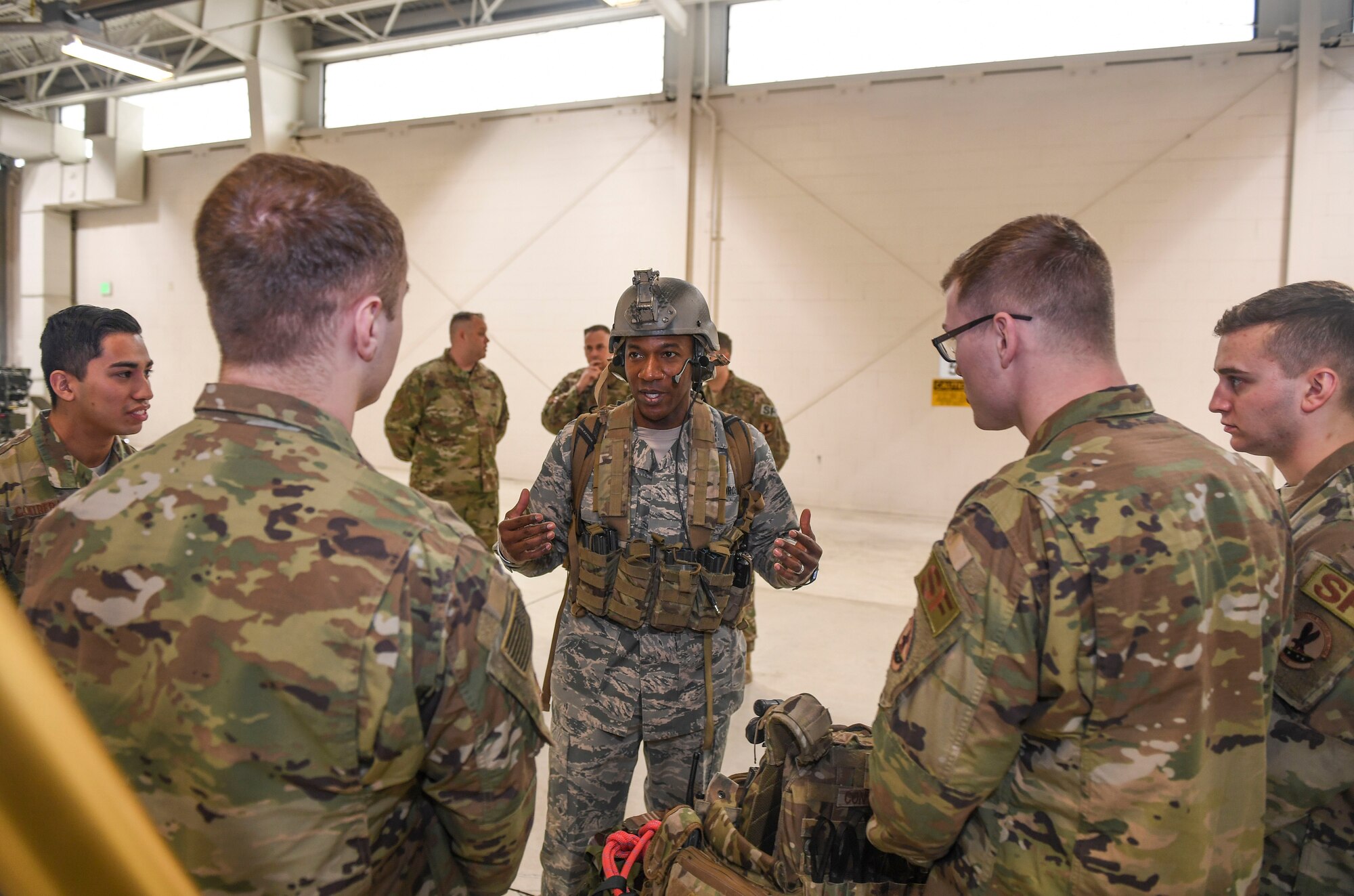 CMSAF Wright visits Minot Airmen