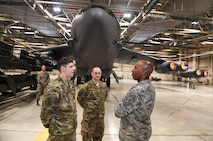 CMSAF Wright visits Minot Airmen