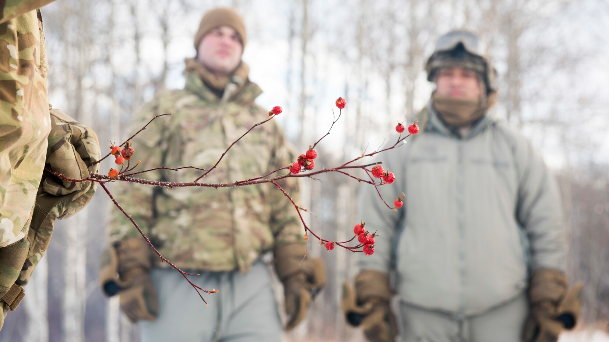 Braving the cold: 91st SFG participates in survival exercise