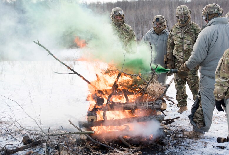 Braving the cold: 91st SFG participates in survival exercise