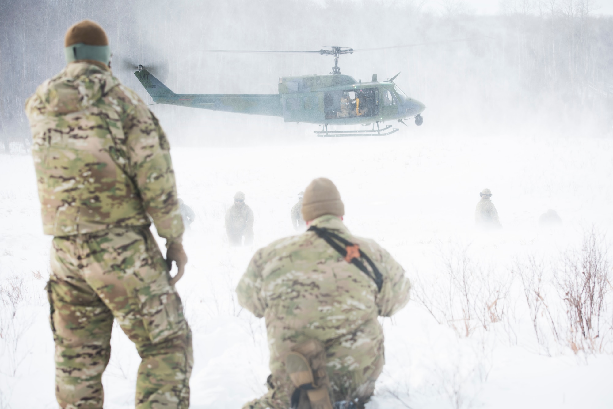 Braving the cold: 91st SFG participates in survival exercise