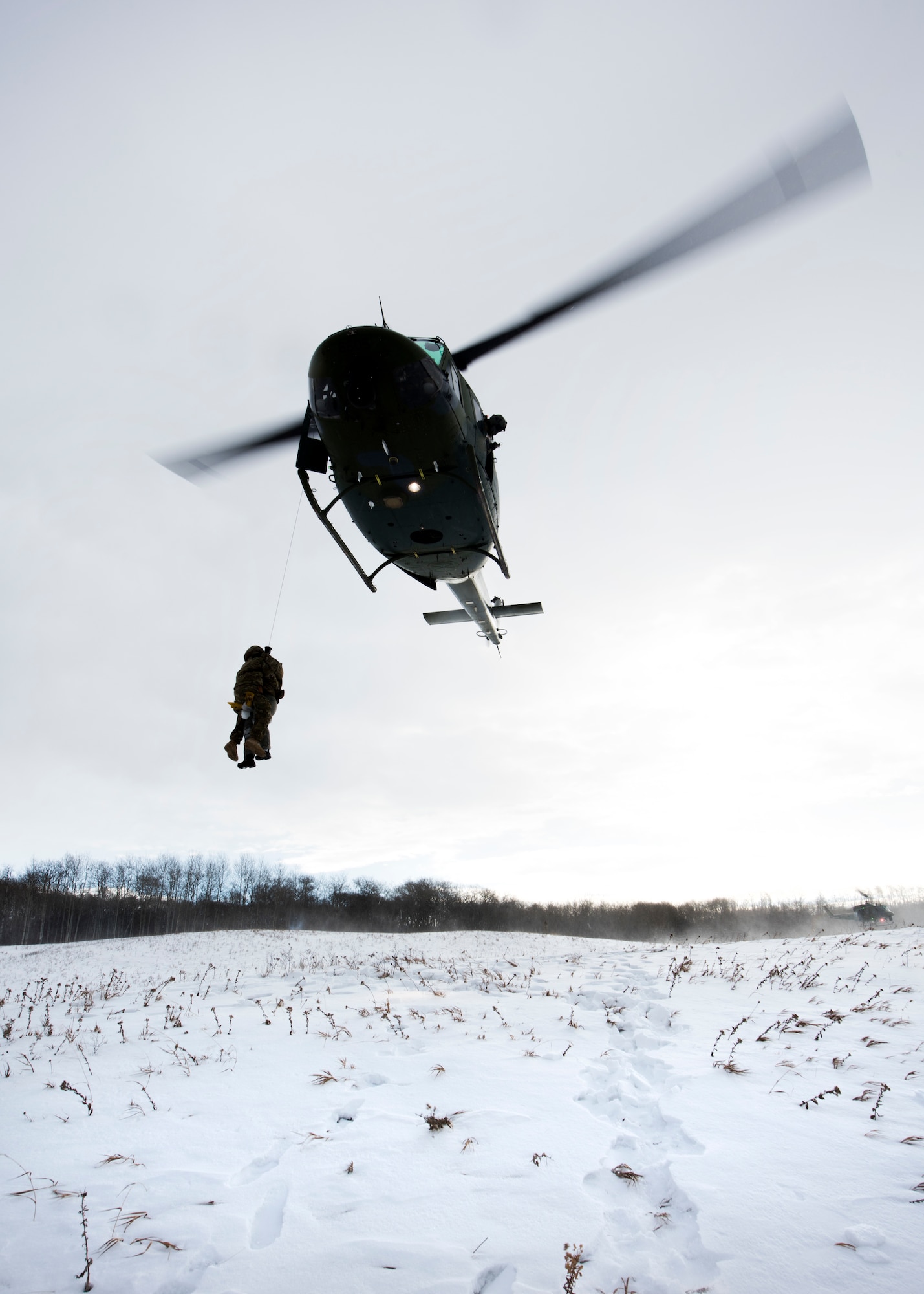 Braving the cold: 91st SFG participates in survival exercise