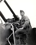Retired Lt. Col. James “Robbie” Robinson Jr., poses next to his F-4 Phantom in this undated courtesy photo. Robinson will be inducted into the San Antonio Aviation and Aerospace Hall of Fame at the awards dinner, March 22.
