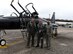 U.S. Air Force Col. Michael Hernandez, 325th Fighter Wing commander (left), District 2 Bay County Commissioner Robert Carroll (center), and Chief Master Sgt. Craig Williams, 325th FW command chief, pose for a photo in front of a T-38 Talon at Tyndall Air Force Base, Fla., Feb. 14, 2018. A familiarization flight was offered to the commissioner in an effort to bolster the county’s understanding of Tyndall and its mission. (U.S. Air Force photo by Airman 1st Class Isaiah J. Soliz/Released)