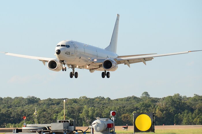 File Photo: FORT WORTH, Texas (Oct. 5, 2016)
A P-8 Poseidon from Naval Air Station Jacksonville, Florida, arrives at Naval Air Station Fort Worth Joint Reserve Base as part of Aircraft Safe Haven operations in response to Hurricane Matthew. The hurricane is threatening several southeast states where military bases are located.