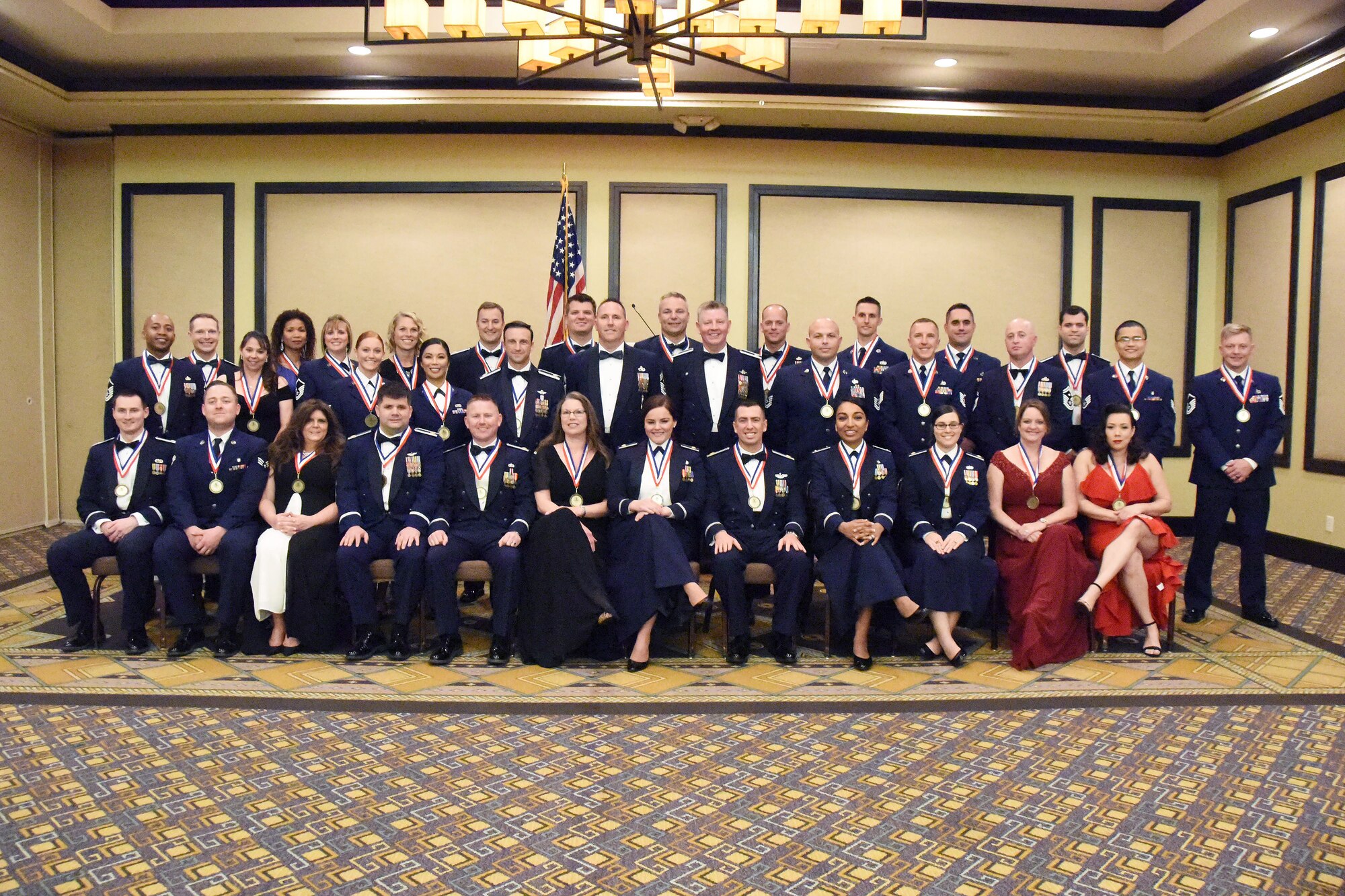944th Fighter Wing team celebrates AF heritage, leadership during annual awards banquet