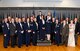 Fourteenth Flying Training Wing annual award winners stand with Col. Douglas Gosney, 14th FTW commander, and Chief Master Sgt. Johnathan Hover, 14th FTW command chief, during the 2017 Annual Awards Banquet, Feb. 9, 2017, on Columbus Air Force Base, Mississippi. Fifty-five members and two flights, which represented 20 categories, were recognized during the evening and competed for 20 wing level awards. Awards show. (U.S. Air Force photo by Melissa Doublin)