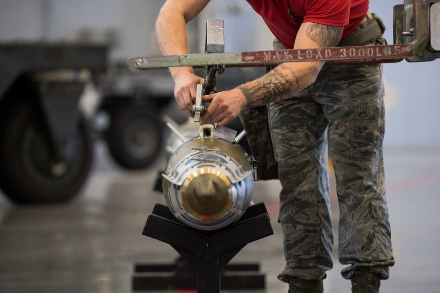 Load crews participate in competition
