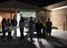 Friends and family stand by before deployed 66th Rescue Squadron and 823rd Maintenance Squadron members land Feb. 8, 2018, at Nellis Air Force Base, Nevada. The team returning home included HH-60G Pave Hawk helicopter pilots, special missions aviators, maintainers, pararescuemen, combat rescue officers, and a small support team. (U.S. Air Force photo by Airman 1st Class Andrew D. Sarver)