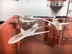 Miniature enamel figures of aircraft are displayed to illustrate the fine detail that can be produced by Travis Air Force Base, California's, Phoenix Spark's 3-D printer, Jan. 19, 2018. The 3-D printer has applications beyond producing aircraft figures including fabricating aircraft machinery parts and medical prostheses. (U.S. Air Force photo by Airman 1st Class Christian Conrad)