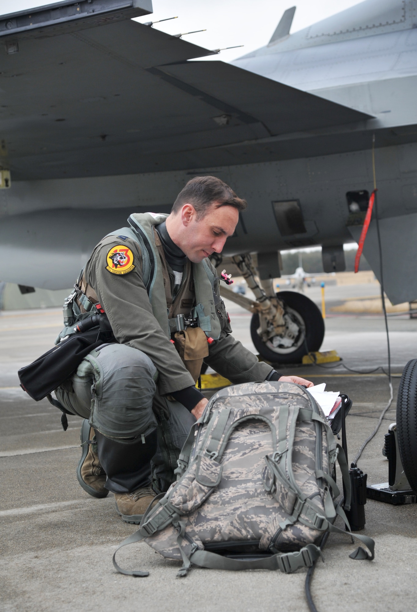 After 450 days of being grounded for extensive maintenance, tail number 400, an F-16 Fighting Falcon assigned to the 13th Fighter Squadron, took flight at Misawa Air Base, Japan, Jan. 18.