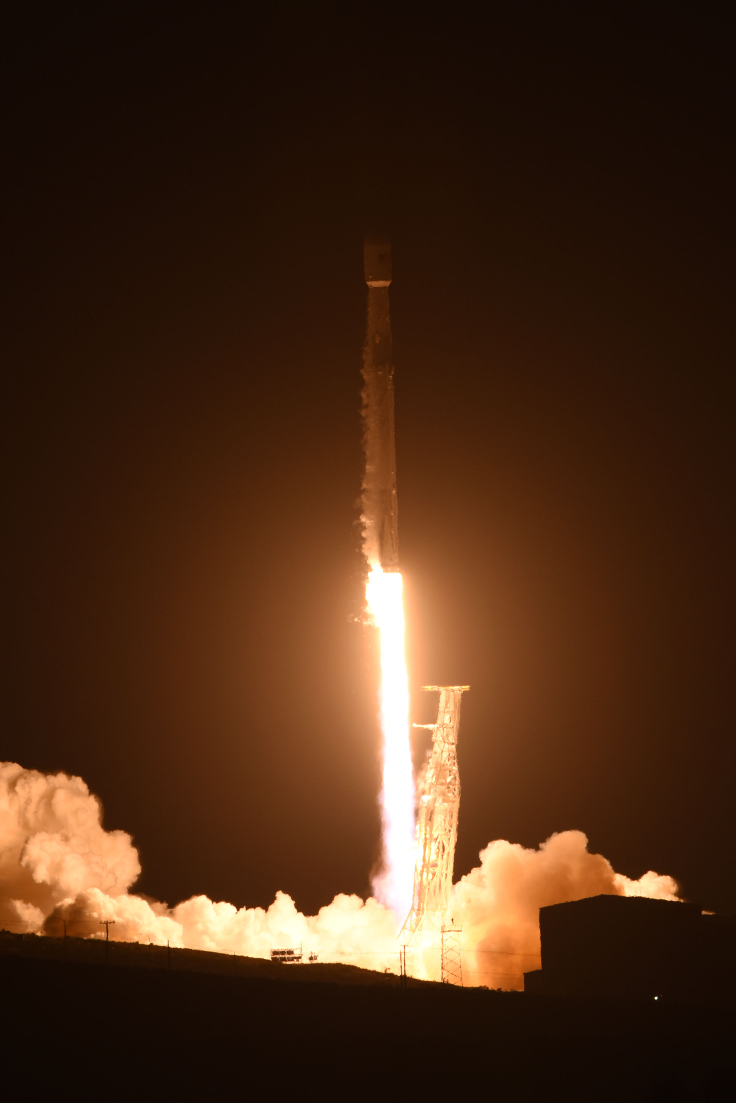 Falcon 9 PAZ launched from Vandenberg