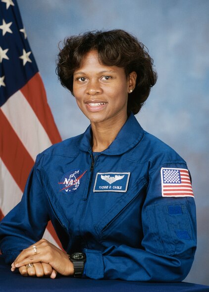 Astronaut Yvonne D. Cagle, a retired U.S. Air Force flight surgeon. (Photo courtesy of U.S. National Aeronautics and Space Administration)