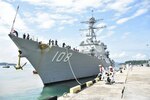 USS Wayne E. Meyer arrives in Malaysia for port visit