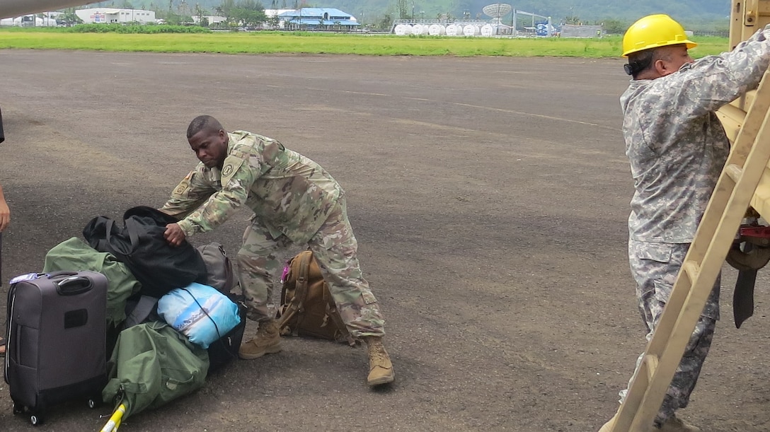 Army Reserve answers first call for disaster support relief in American Samoa