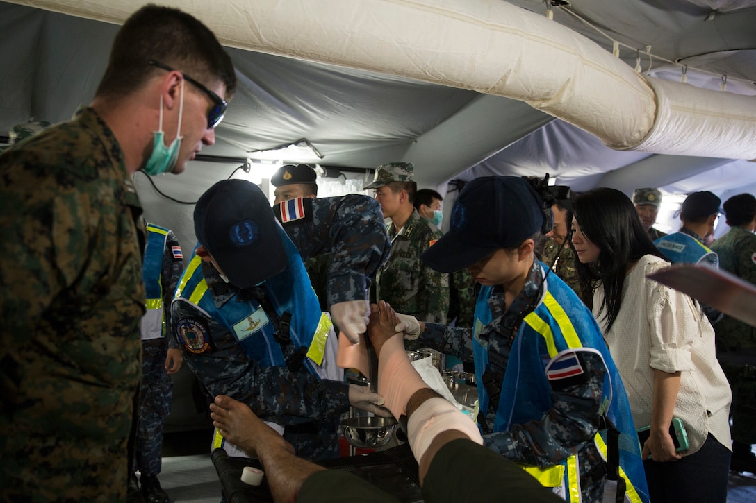 Cobra Gold 18 is an annual exercise conducted in the Kingdom of Thailand held from Feb. 13-23 with seven full participating nations.