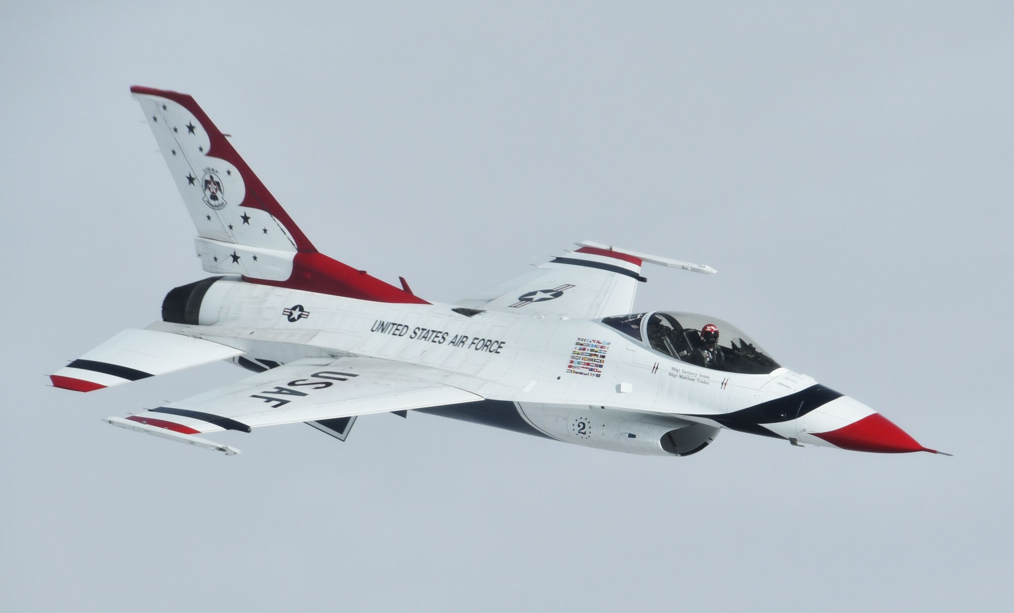 On Feb.18, the familiar F-16 Fighting Falcons from the U.S. Air Force Thunderbirds Demonstration Squadron flew across the skyline of Daytona Beach, Fla., to a crowd of thousands.

Air Force Reservists from McConnell's 931st Air Refueling Wing. This was the team’s first public flyover of 2018, and the “Ambassadors in Blue’s” performance was made possible by the airpower and efforts of