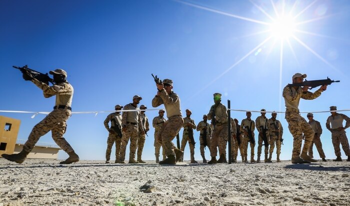 TF 51/5 staff frequently participates in subject matter expert exchange opportunities with partner nations to share expertise in respective fields and build upon partner nation capabilities in order to increase regional stability and improve interoperability.