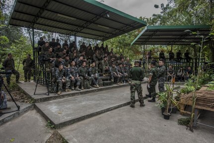 Cobra Gold 18: Allied Marines learn jungle survival skills