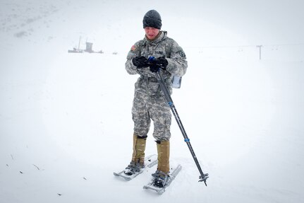 U.S., Allied, and partner-nation Soldiers from nine countries participate in the Cold Regions Military Collaborative Training Event at Arctic Valley in Joint Base Elmendorf-Richardson, Alaska, Feb. 22, 2018. The U.S. Army Alaska hosted event focused on strengthening relationships among allied and partner nations with experience operating in cold weather, and at high elevations; and set conditions for future collaboration.