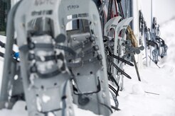 U.S., Allied, and partner-nation Soldiers from nine countries participate in the Cold Regions Military Collaborative Training Event at Arctic Valley in Joint Base Elmendorf-Richardson, Alaska, Feb. 22, 2018. The U.S. Army Alaska hosted event focused on strengthening relationships among allied and partner nations with experience operating in cold weather, and at high elevations; and set conditions for future collaboration.