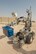An F6B robot is utilized by members of the 379th Expeditionary Civil Engineer Squadron’s explosive ordnance disposal unit during a training scenario at Al Udeid Air Base, Qatar, Feb. 15, 2018. The exercise, a collaborative effort between security forces and the explosive ordnance disposal flight, simulated a vehicle borne improvised explosive device threat. (U.S. Air Force photo by Staff Sgt. Joshua Horton)