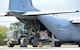 U.S. Air Force (USAF), Koku Jieitai (Japan Air Self-Defense) and Royal Australian Air Force (RAAF) members utilize a USAF C-130J Super Hercules to perform logistical re-supply, medical evacuation, troop movement and humanitarian assistance during exercise COPE NORTH 18 at Tinian, U.S. Commonwealth of the Northern Marianas Islands, Feb. 20. Through exercises and engagements during COPE NORTH, USAF, Koku Jieitai and RAAF increase interoperability for humanitarian assistance/disaster relief operations. (U.S. Air Force photo by Airman 1st Class Christopher Quail)