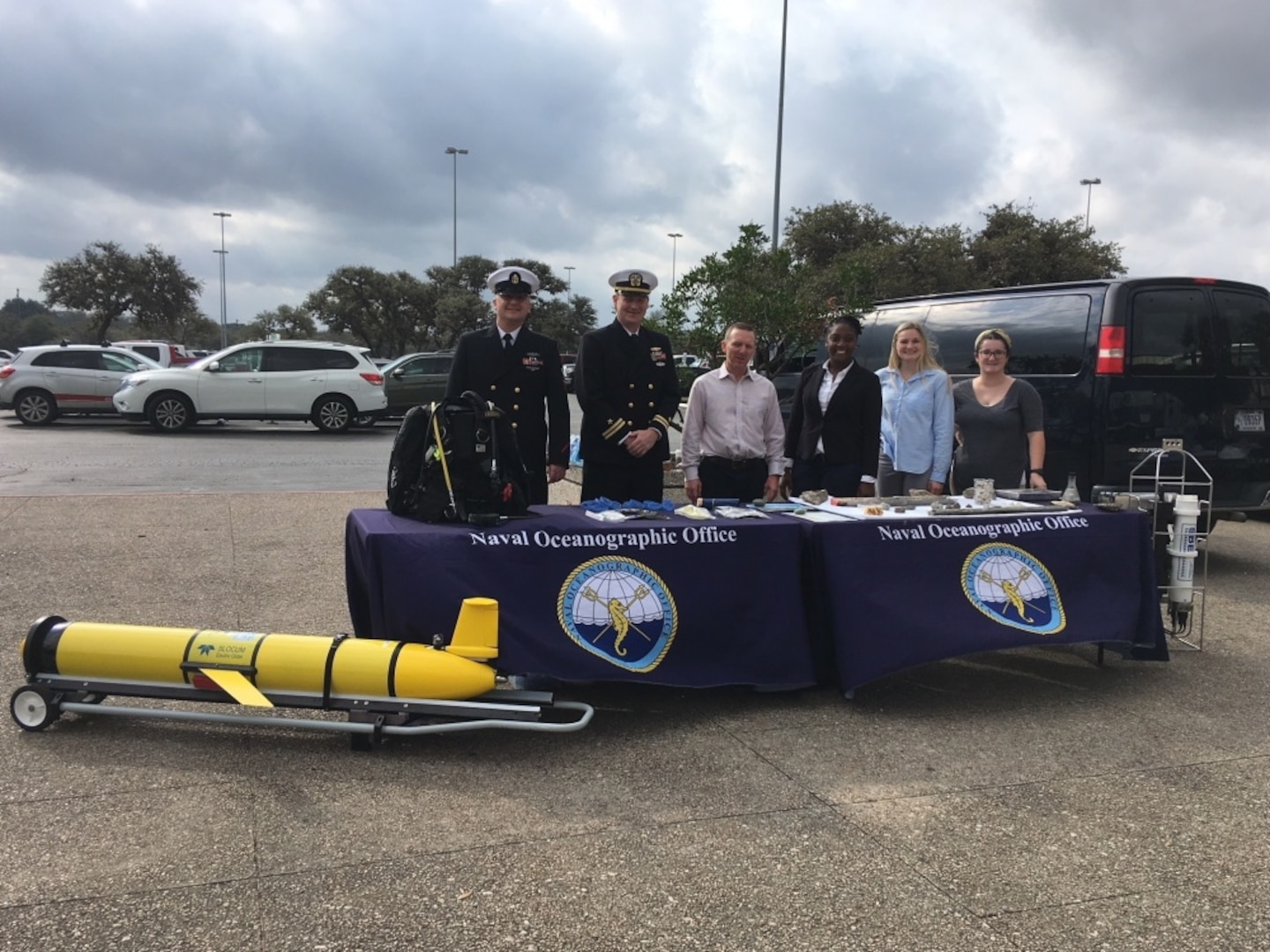 The Naval Oceanographic Office is ready to kick off Navy Week San Antonio at the University of Texas at San Antonio Feb. 19.