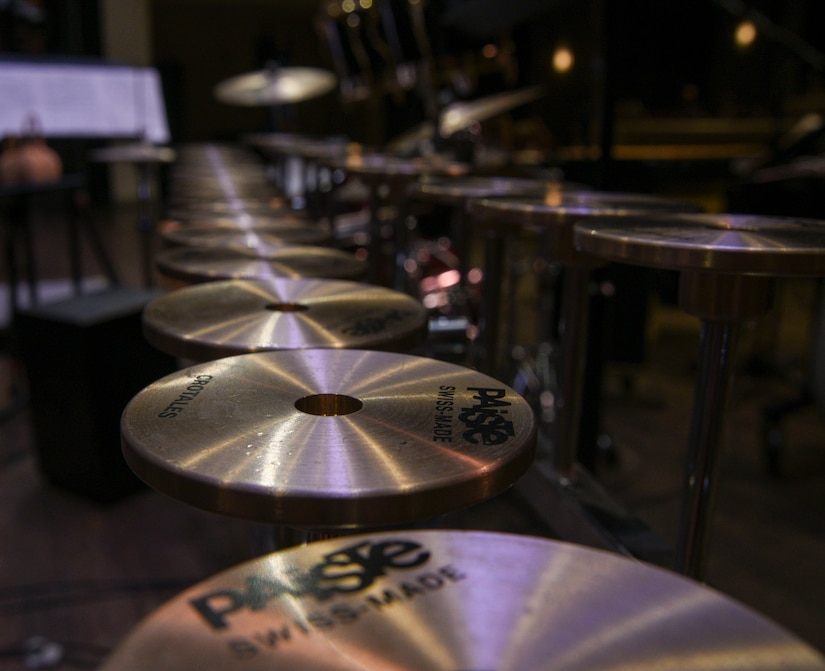 Instruments on display