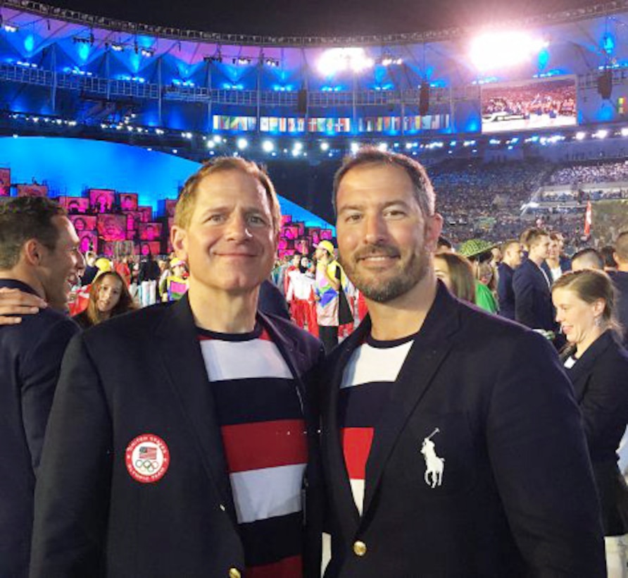Team doctors pose for a photo at 2016 Olympics.