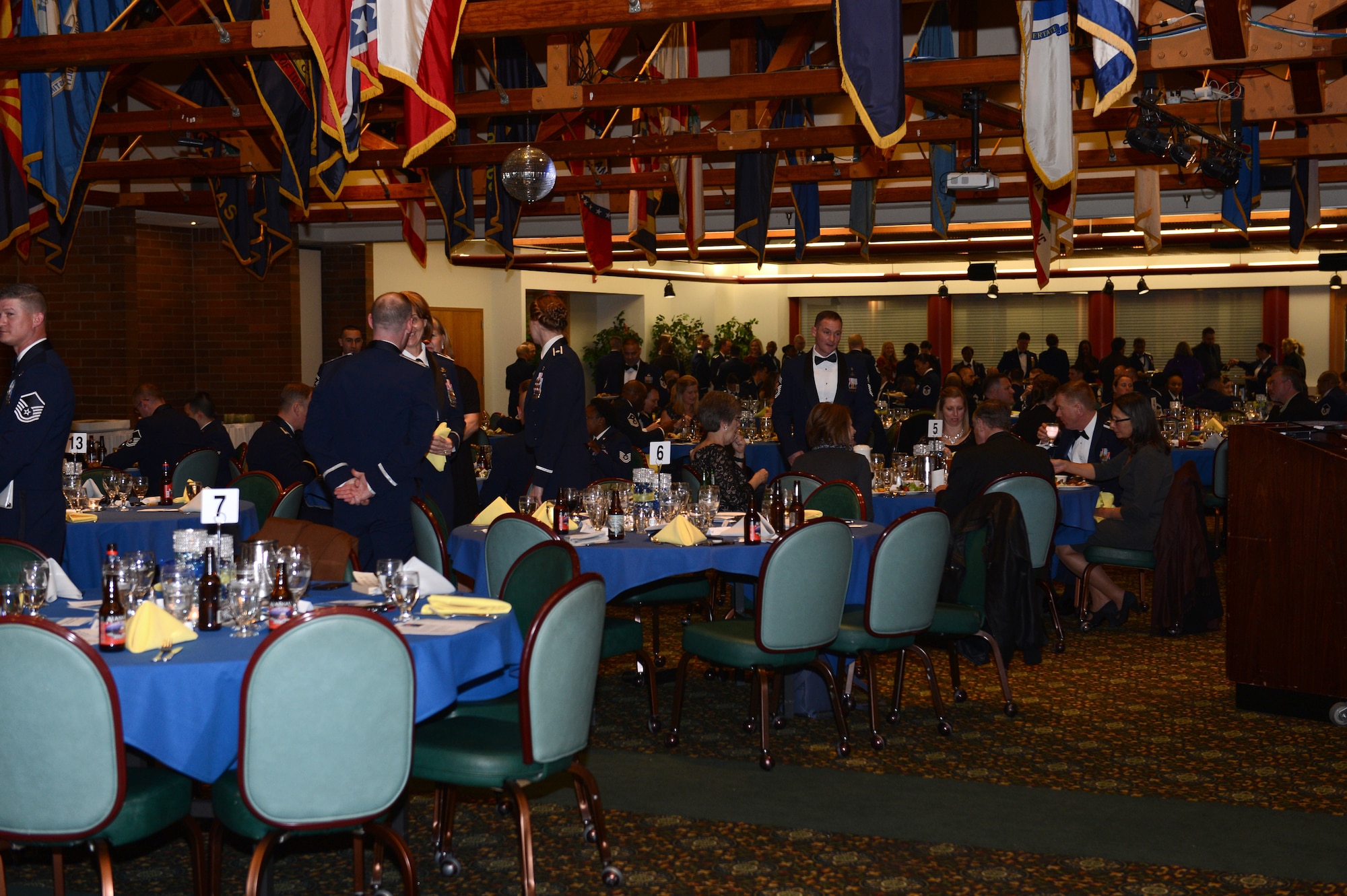 Members of Team McChord attend the 2017 Annual Awards Banquet at the McChord Field Club on Joint Base Lewis-McChord, Wash., Feb. 23, 2018. The event publicly recognized members of Team McChord for their excellence throughout the year.