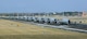 Twelve U.S. Air Force KC-135 Stratotankers assigned to the 100th Air Refueling Wing taxi down the runway at RAF Mildenhall, England, Feb. 27, 2018. The show of force maneuver demonstrates the readiness of the wing to provide global air refueling support at short notice. (U.S. Air Force photo by Senior Airman Justine Rho)