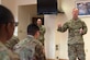 U.S. Army Col. Ralph L. Clayton III, 733rd Mission Support Group commander, addresses Soldiers during a discussion about managing finances at Fort Eustis' Lakeside Sports Bar at Joint Base Langley-Eustis, Virginia, Feb. 23, 2018. Army Community Service hosted the ceremony to kickoff Military Saves Week, scheduled to begin Feb. 26, 2018. (U.S. Air Force photo by Airman 1st Class Monica Roybal)