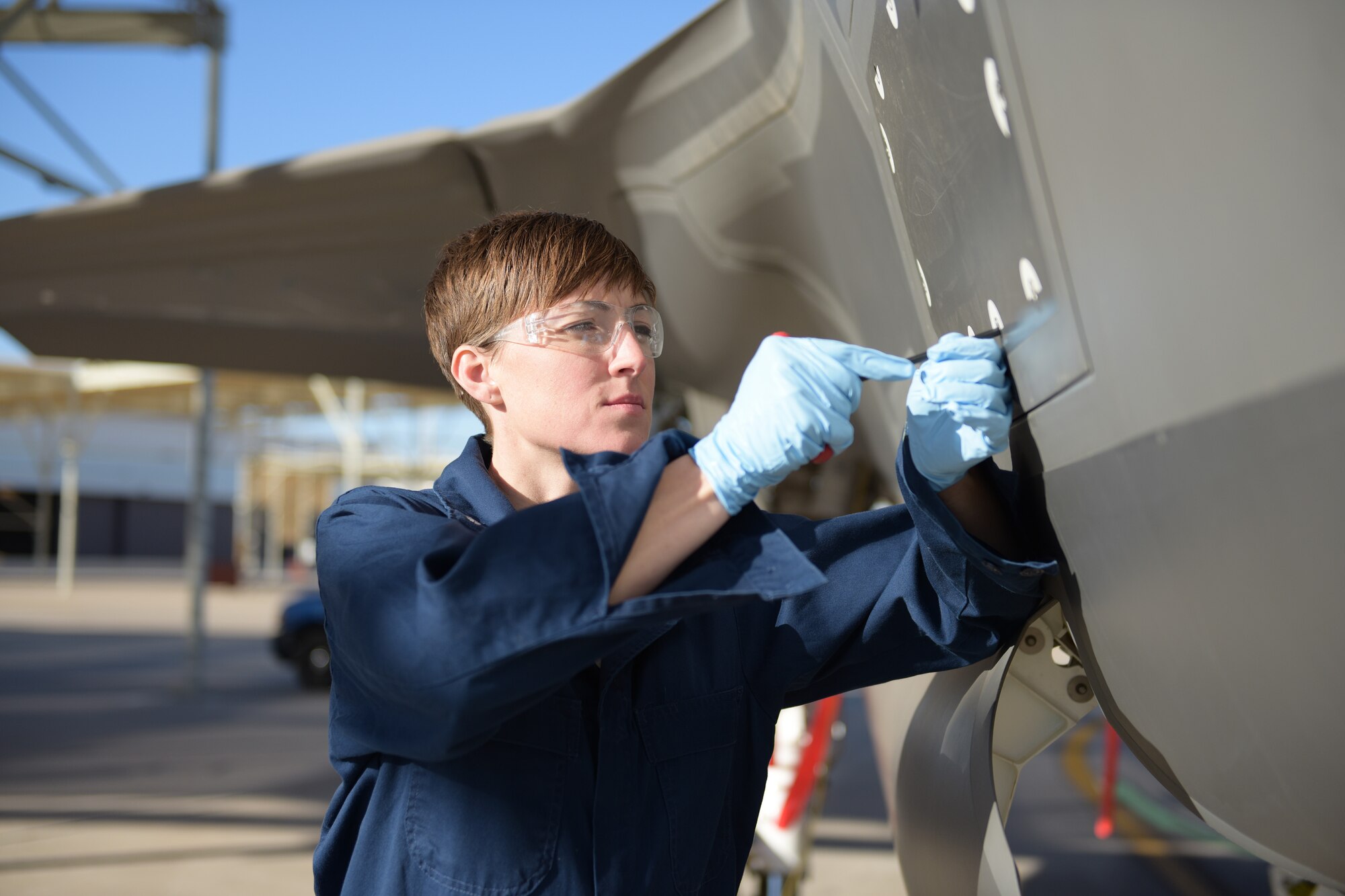 Master Sergeant Danielle Graziani, 944th Maintenance Squadron low observable section chief, was this year's Graydon William's Award winner.