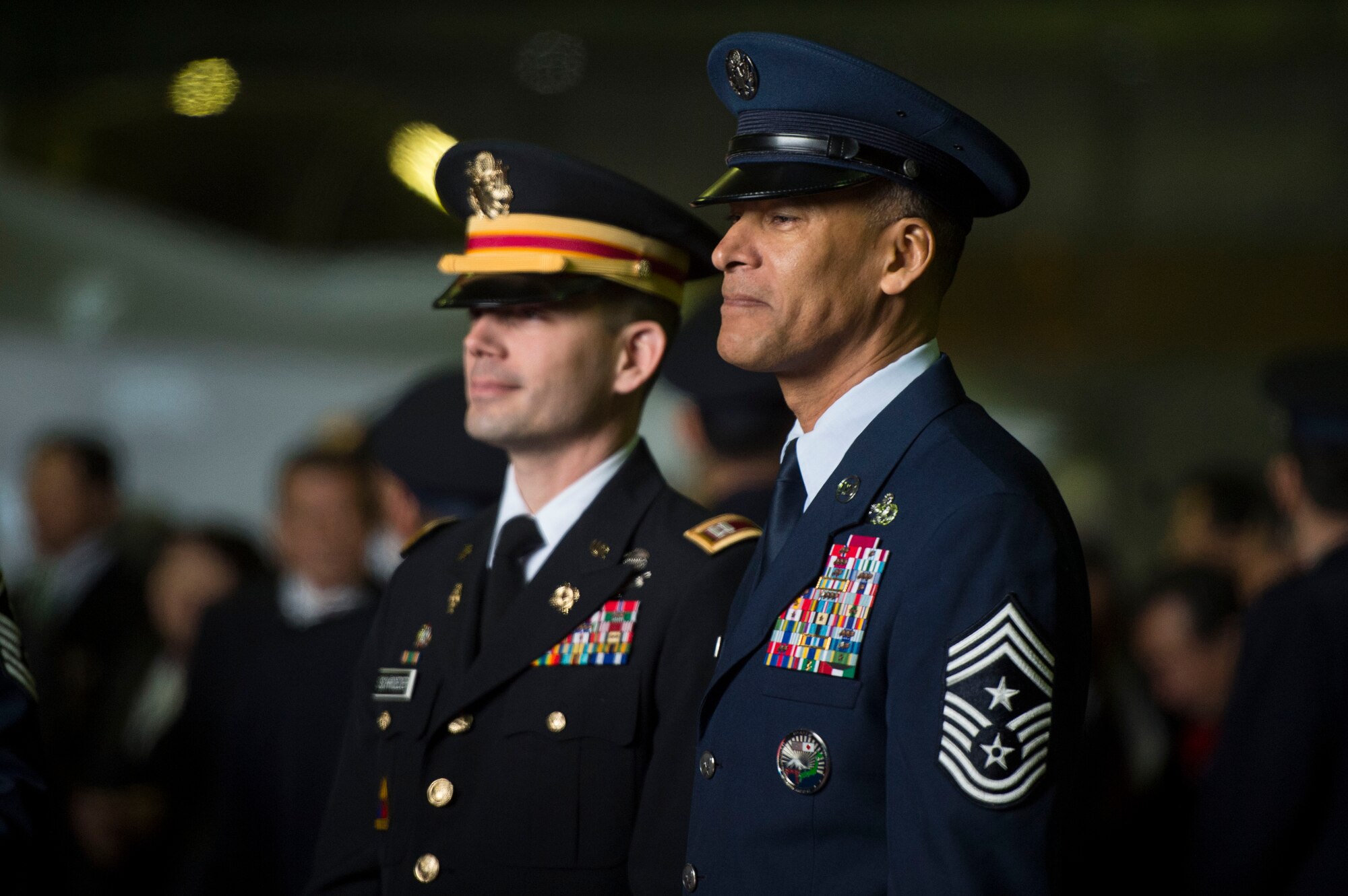 JTAGS commander with USFJ, 5th AF command chief
