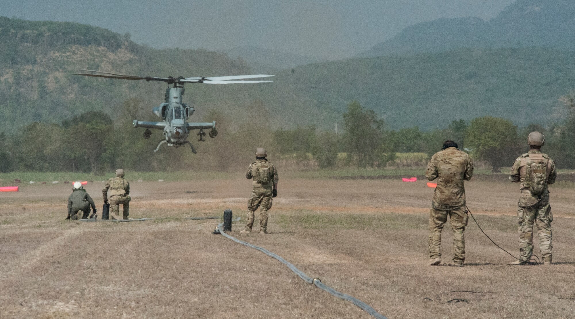 1st SOS conducts FARP operations during Cobra Gold 2018